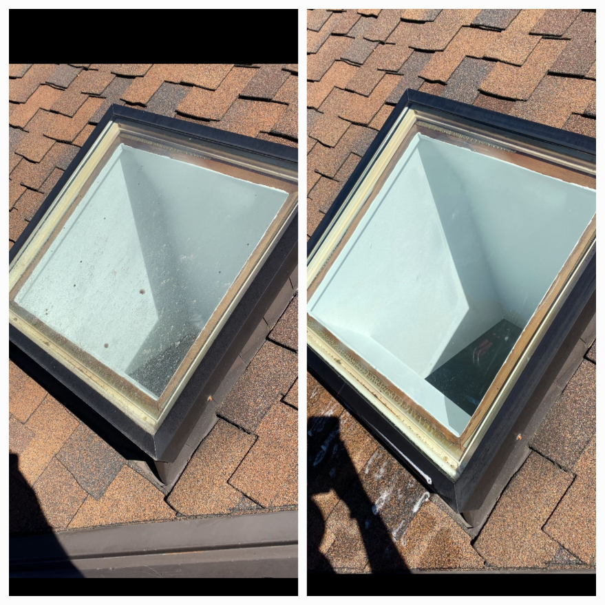 Skylight cleaning