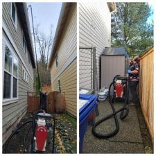 A Gutter Cleaning Project in Klahanie, WA