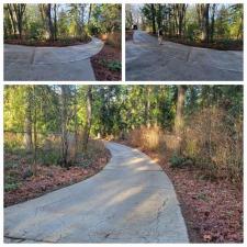 Pressure Washing A Concrete Driveway in Carnation, WA